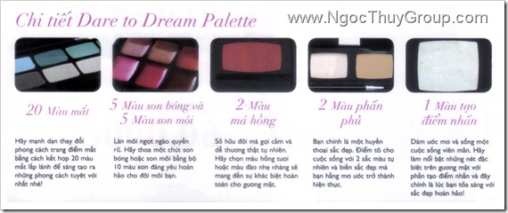Ultimate DareToDream Make-up Pallete - Details Ultimate DareToDream Make-up Pallete - Details