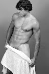 sexy muscle men in towel