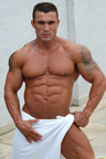 Sexy Male Bodybuilder Pictures Gallery - Men and Towel