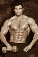 TJ Hoban Sexy Muscle Hunk Fitness Male Model
