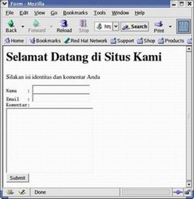 Membuat Buku Tamu Dengan PHP-Gambar1