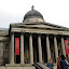 The National Gallery, Trafalgar Square.