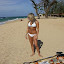 Hanging out on the beach.