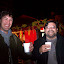 Sippin' on some grog.