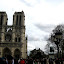 Notre Dame in the semi-sunshine