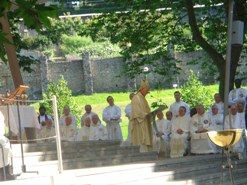Visiting lourdes