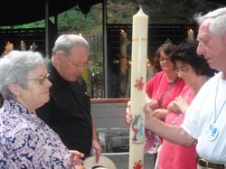 Visiting lourdes