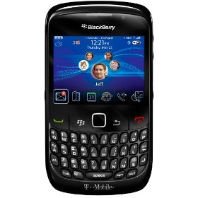BlackBerry Curve 8520 Phone, Black (T-Mobile)
