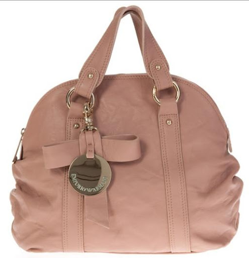Emporio Armani tote bag with charms