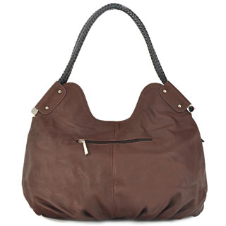 Millie Medium Brown Leather Look Handbag
