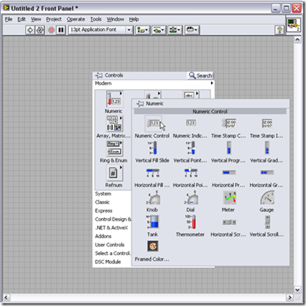 Numeric Pallete