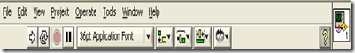 Toolbar Labview