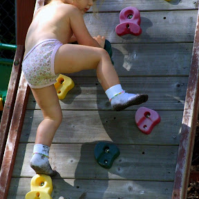 Watch me rock climb. I love it. 