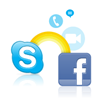 Integrasi Skype 5 dengan Facebook