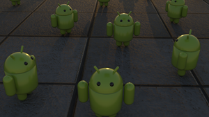 Android robot wallpaper