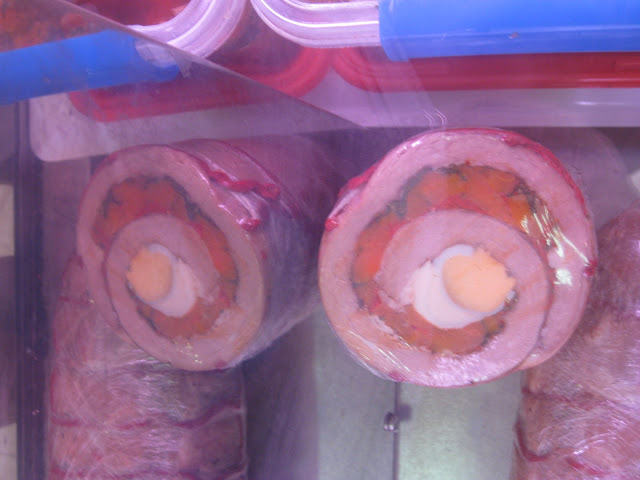 rollos de carne enriquecidos