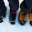 Bolivie &ndash; Georges et Jacques a la neige.