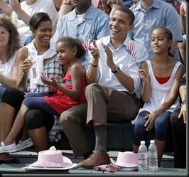 obama and family july 4th