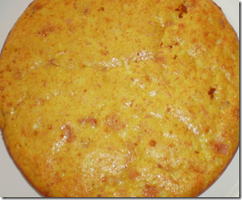Frittata di cipolle e  wurstel 
