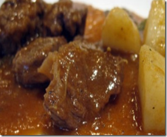 Spezzatino di vitello con patate 