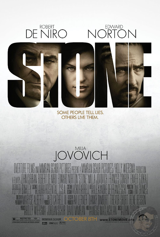 Stone, movie, poster, new, Milla Jovovich