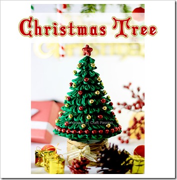 textil karácsonyfa