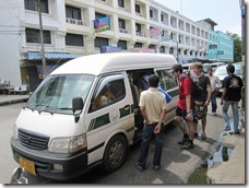 Minivan from Krabi to Surat Tani