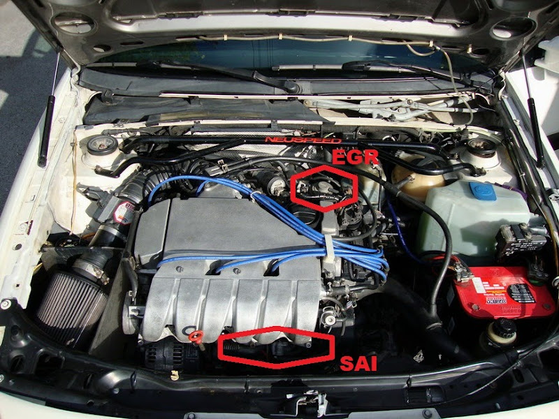 DIY 95 OBD1 Secondary Air Injection and EGR Delete