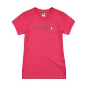 North-Face-Womens-Short-Sleeve-Embroidered-Logo-Tee---Petticoat-Pink