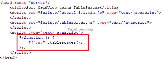 gridview table sorter gridview table sorter