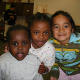 Olonela, Flolette, and Tessi during playtime