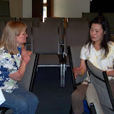 In between session talks