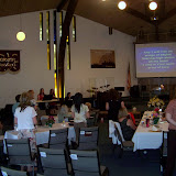 The youth worship team led worship at the ladies conference