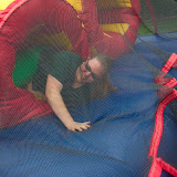 Jennifer in the obstacle course