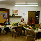 Ladies Tea and Flower Arrangement 11/5/09