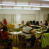 Ladies Tea and Flower Arrangement 11/5/09