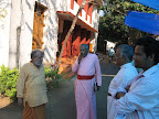 Adv.Cyrus(Orissa) talking to Bishop.Dr.T.C.Cherian. Adv.Cyrus is famous for setting up 44 hostels in the interior villages of Orissa.  Along with him, Rev.Ninan Zachriah (HBM) and Br.Sanjith Pani(Orissa Mission)
