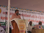 Mr.Thomas Varghese (Lay Trustee & Chief Editor, Suviesha Prakashini) presented a brief report of SP