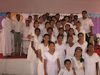 The Choir...Praise God for their commitment....Also we should salute their efforts!