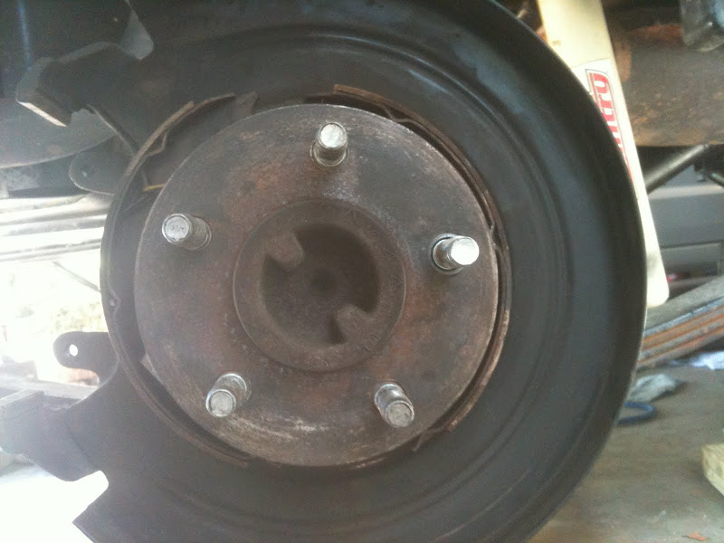 8.8 Parking Brake Shoe Problem