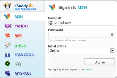 Web-based All in One Instant Messenger Web-based All in One Instant Messenger