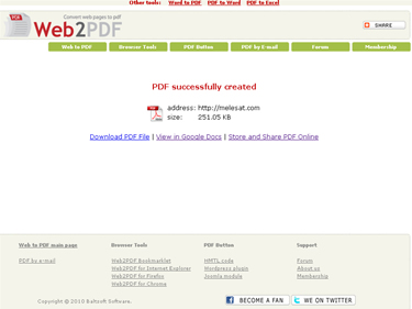 Web2PDF