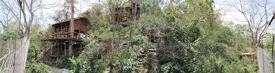 Another panorama view of the setup, but this time sweeping all the way over to include the yoga deck on the far right. Taken from the middle of the suspension bridge. IMG_2496-IMG_2510.jpg