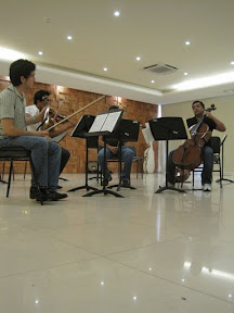 Cuarteto Chilingirian. Cátedra Música de Cámara a Músicos de Fesnojiv. Cumaná. Enero 2010
