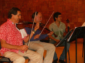 Cuarteto Chilingirian. Cátedra Música de Cámara a Músicos de Fesnojiv. Cumaná. Enero 2010