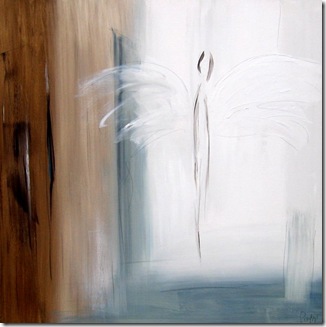 Melissa painted a series of these for our Grand Affair show and we had fights erupting over them 36x36 Gentle