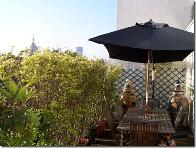 A place to dine al fresco