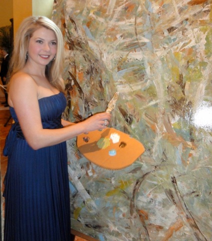 [Melissa with easel[3].jpg]