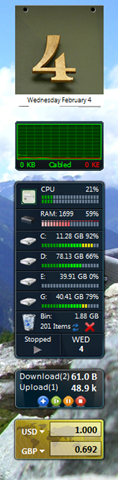 Utorrent Gadget Windows 7
