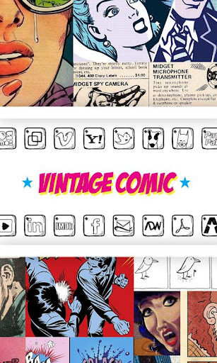 RETRO COMIC ADW Theme